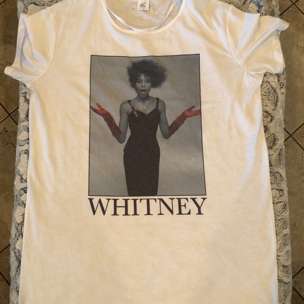 Whitney Houston T-Shirt Dress